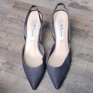 Nina Black Heels Elegant Design